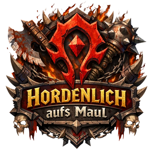 Hordenlich aufs Maul Logo